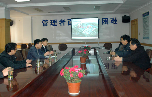 江蘇省級生態(tài)園區(qū)創(chuàng)建評估小組來江蘇上上電纜集團(tuán)調(diào)研