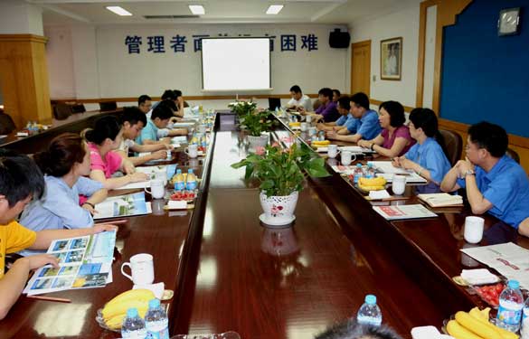 6月12日，國(guó)家電力器材安全性能質(zhì)量監(jiān)督檢驗(yàn)中心領(lǐng)導(dǎo)一行來(lái)上上集團(tuán)考察交流