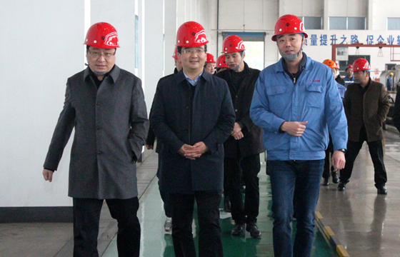 2020年12月8日，廣德市市委常委、常務副市長邱鐵軍一行來上上電纜考察